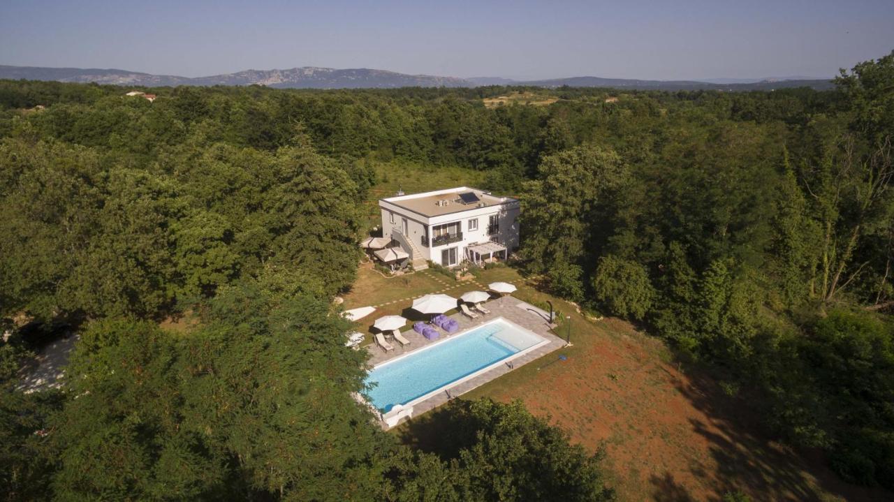 Luxury Villa Cetiri Hrasta Pićan Exteriér fotografie