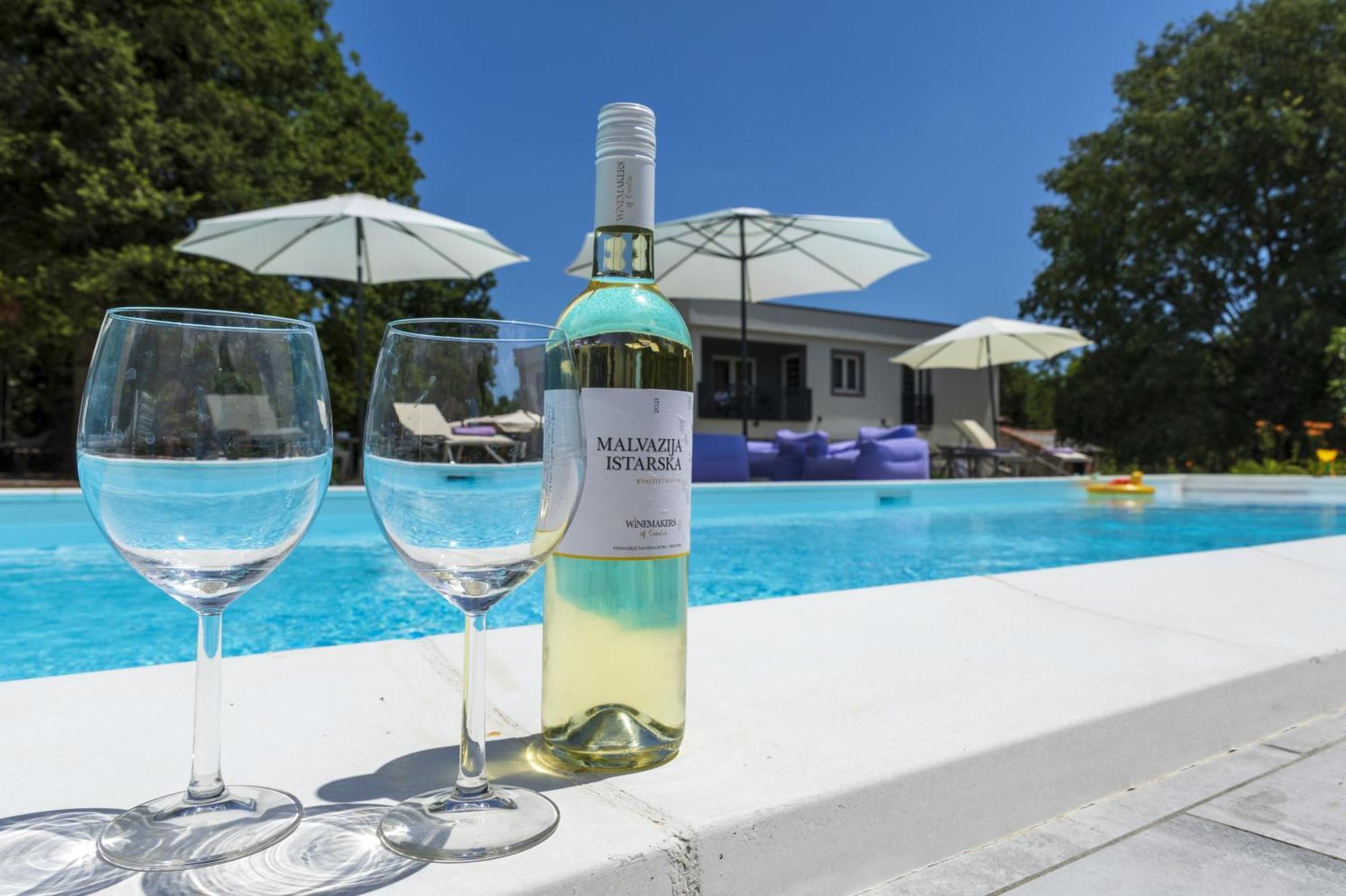 Luxury Villa Cetiri Hrasta Pićan Exteriér fotografie