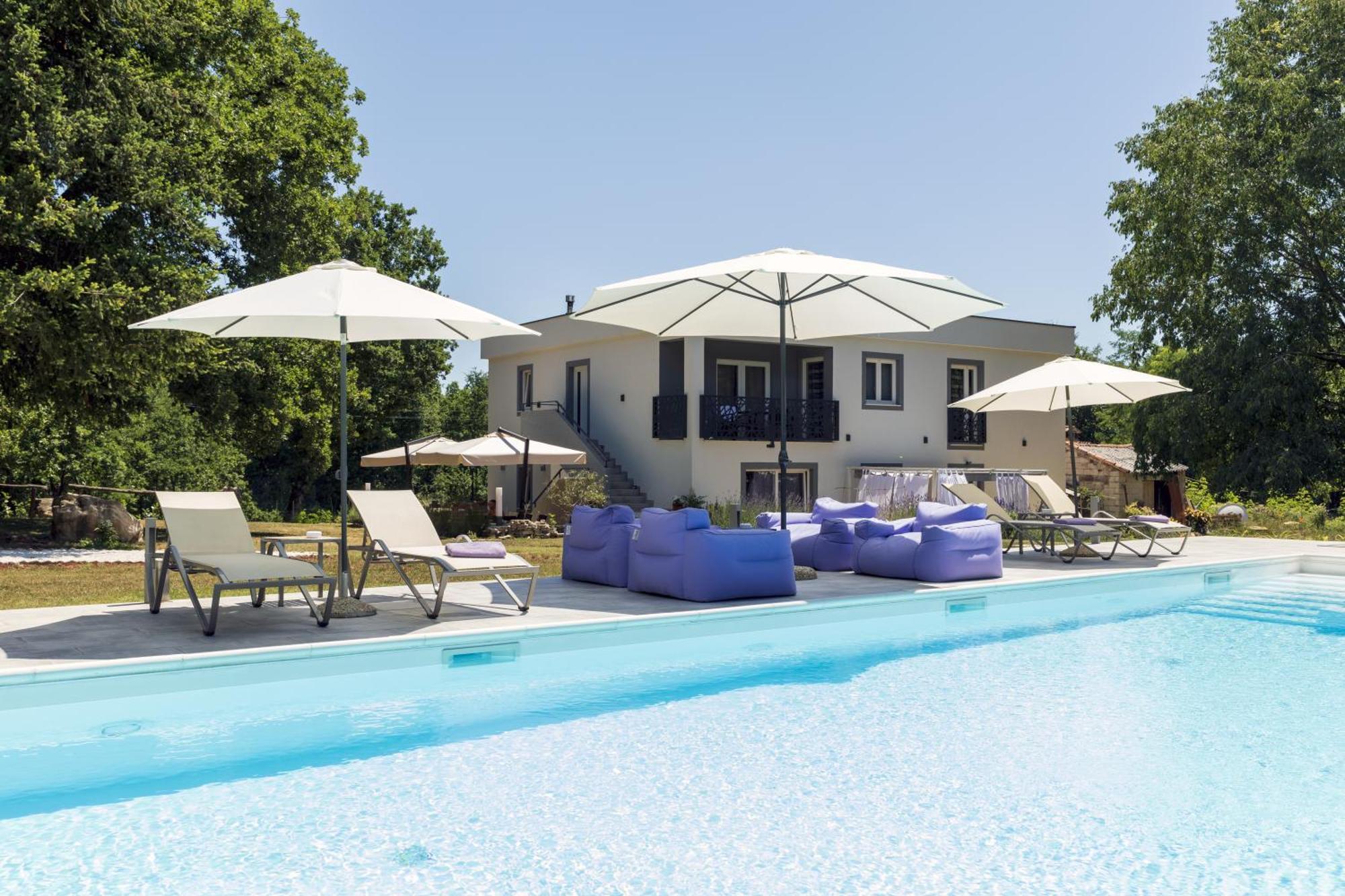 Luxury Villa Cetiri Hrasta Pićan Exteriér fotografie